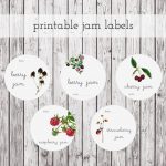 Free Printable Jam Labels Is | Label Maker Ideas Information   Free Printable Jam Labels