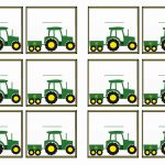 Free Printable John Deer Tractor Themed Name Tags | Themed Name Tags   Free Printable John Deere Birthday Invitations