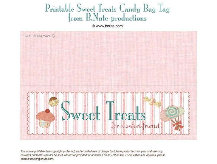 Free Printable Lables Bnute Productions: Free Printable Sweet Free