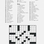 Free Printable Large Print Crossword Puzzles | M3U8   Free Printable Fill In Puzzles Online