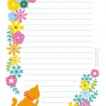 Free Printable Letter Paper | Printables To Go | Free Printable   Free Printable Stationary Pdf