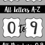 Free Printable Letters For Banners | Party Ideas | Printable Banner   Free Printable Letters Az