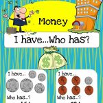 Free Printable Math Game: Money I Have, Who Has? | Homeschooling   Free Printable Game Money