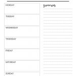 Free Printable Meal Planner Template | Printables | Meal Planner   Weekly Menu Free Printable