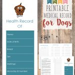 Free Printable Medical Record For Dogs | Craftiness | Whelping   Free Printable Dog Shot Records