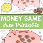 Free Printable Money Game | Homeschool | Money Activities, Second   Free Printable Game Money