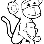 Free Printable Monkey Coloring Pages For Kids | Coloring Pages   Free Printable Monkey Coloring Pages