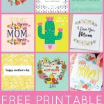 Free Printable Mother's Day Cards   Happiness Is Homemade   Free Printable Picture Cards