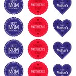 Free Printable Mother's Day Cupcake Toppers   Classy Mommy   Free Printable Graduation Cupcake Toppers