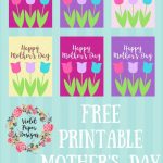 Free Printable Mother's Day Gift Tags | Mothers Day Gifts | Mother   Free Printable Mothers Day Gifts