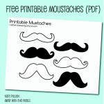 Free Printable Mustache Images   Free Printable Mustache