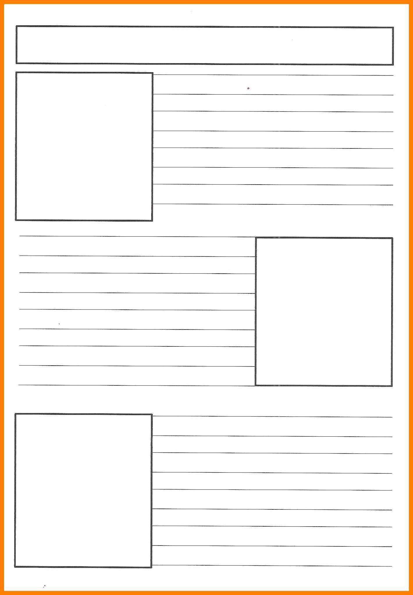 Free Printable Newspaper Template | Reference | Newspaper Article - Free Printable Newspaper Templates For Students