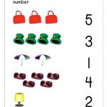 Free Printable Number Matching Worksheets For Kindergarten And   Free Printable Mirrored Numbers