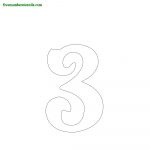 Free Printable Number Stencils For Painting : Freenumberstencils   Free Printable Stencils For Painting