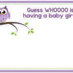 Free Printable Owl Baby Shower Invitations {& Other Printables}   Create Your Own Baby Shower Invitations Free Printable