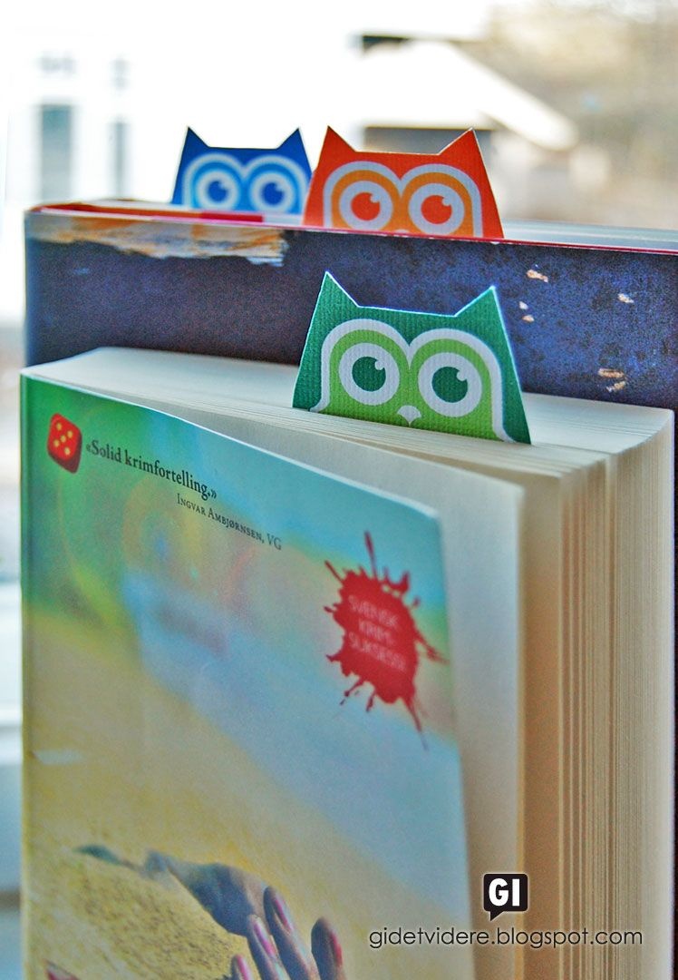 Free Printable Owl Bookmarks | Etiketten/ Free Printables | Uil - Free Printable Owl Bookmarks