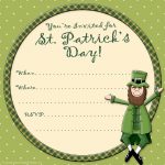 Free Printable Party Invitations: Free St. Patrick's Day Invite   Free Printable St Patrick's Day Card