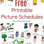 Free Printable Picture Schedule Cards   Visual Schedule Printables   Free Printable Schedule Cards For Preschool