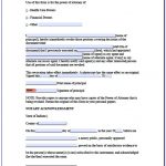 Free Printable Power Of Attorney Forms California   Form : Resume   Free Printable Power Of Attorney Form California