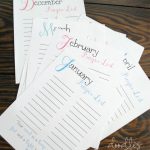 Free Printable Prayer List For The Entire Year. Updated Without The   Free Printable Prayer List