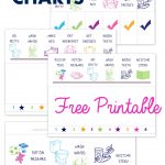 Free Printable Preschool Chore Charts | Kid Stuff | Chore Chart Kids   Free Printable Chore Charts For Kids With Pictures