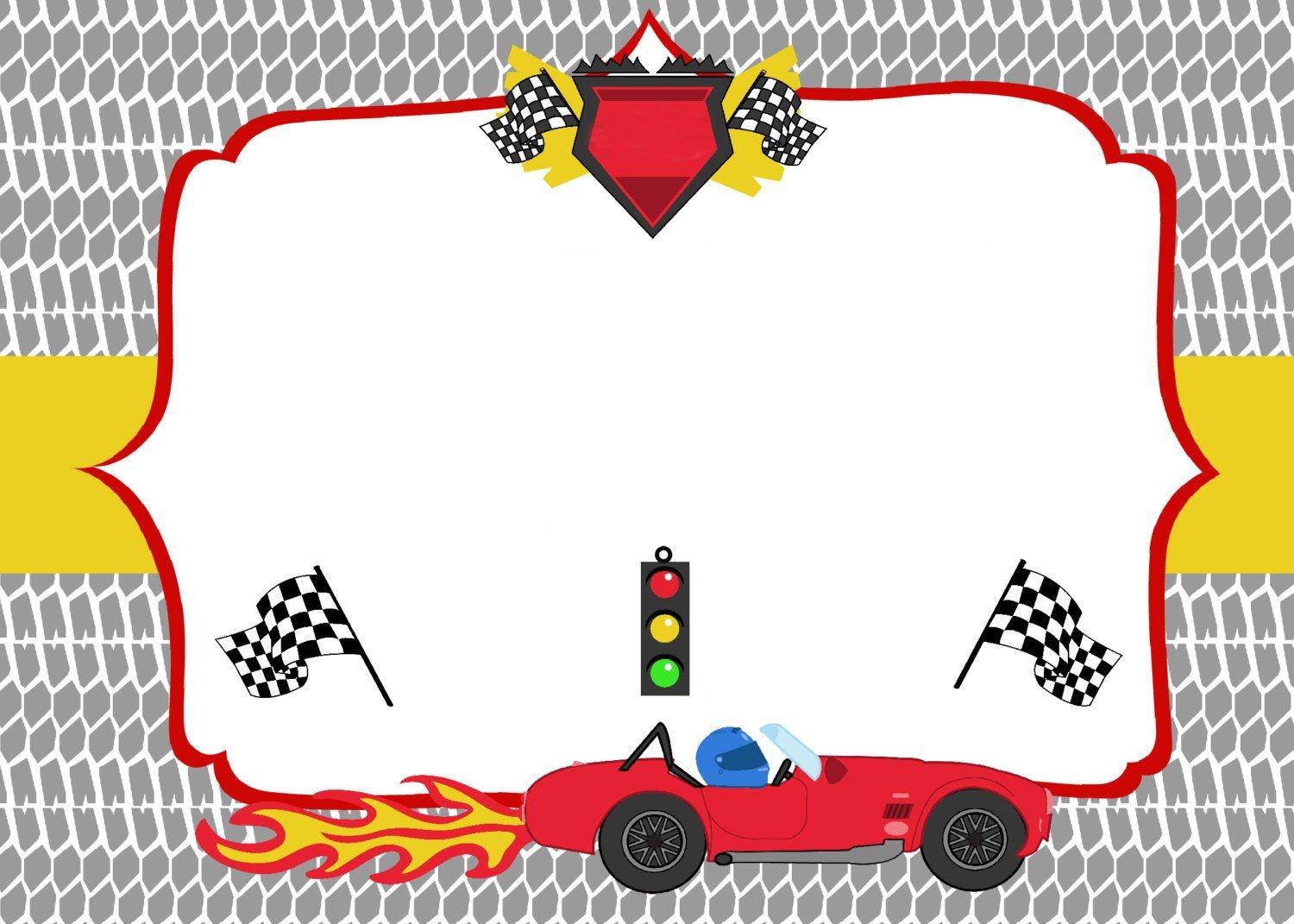Free Printable Race Car Birthday Party Invitations - Updated! | Free - Free Printable Birthday Invitations Cars Theme