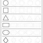 Free Printable Shapes Worksheets For Toddlers And Preschoolers   Free Printable Tracing Worksheets