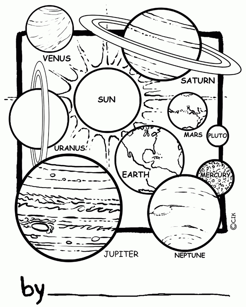 Free Printable Solar System Coloring Pages For Kids - Free Printable Solar System Worksheets