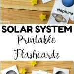 Free Printable Solar System Flashcards | Homeschooling | Kids   Free Printable Solar System Flashcards