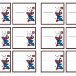 Free Printable Spiderman Themed Name Tags | Awesome Printables   Superhero Name Tags Free Printable