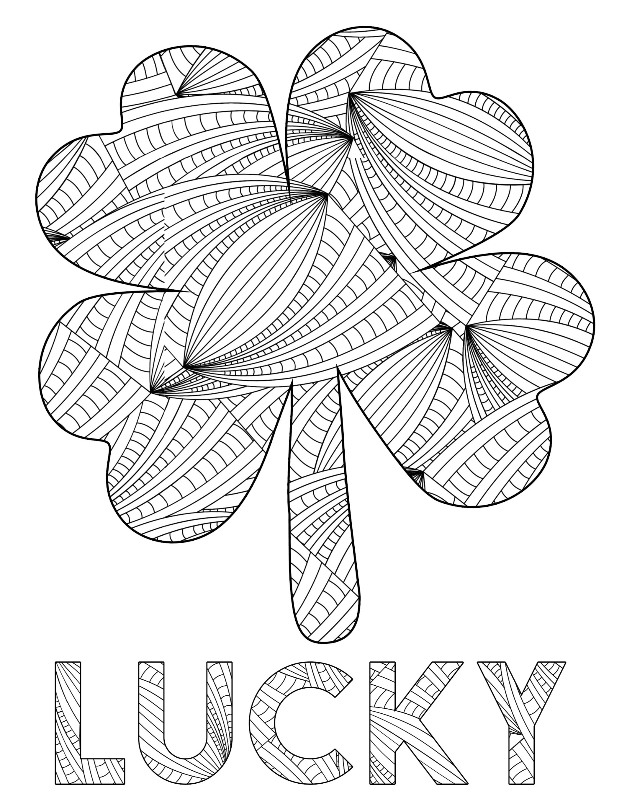 Free Printable St. Patrick&amp;#039;s Day Coloring Sheets - Paper Trail Design - Free Printable Saint Patrick Coloring Pages