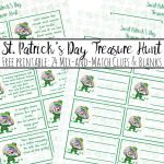 Free Printable St. Patrick's Day Treasure Hunt   Free Printable St Patrick's Day Card