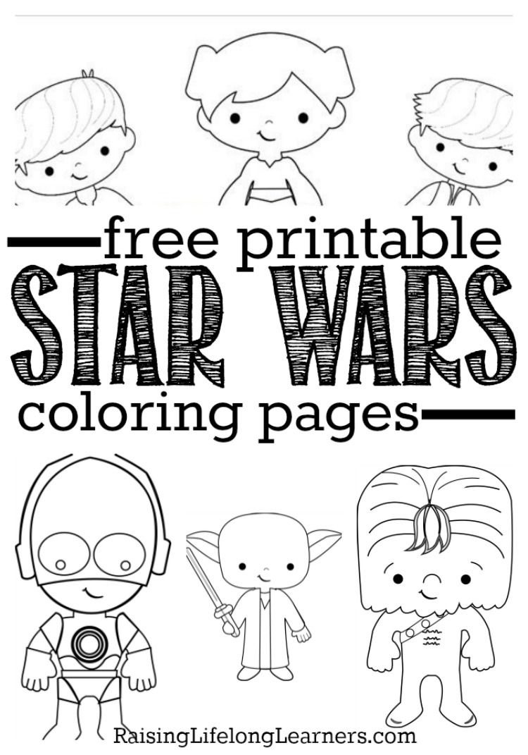 Free Printable Star Wars Coloring Pages For Star Wars Fans Of All - Free Printable Star Wars Coloring Pages
