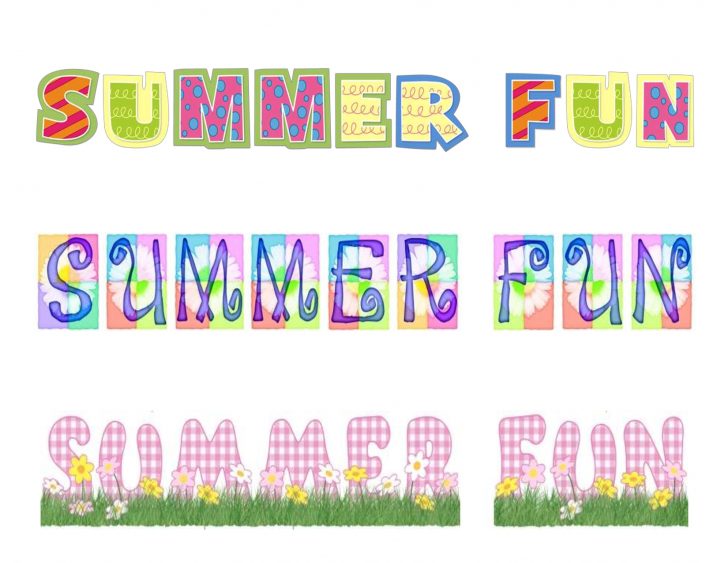 Free Printable Summer Clip Art