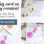 Free Printable Summer Flowers Greeting Cards – Sustain My Craft Habit   Free Printable Cards For All Occasions