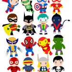 Free Printable Superhero Clipart | Ideias In 2019 | Superhero Party   Superhero Name Tags Free Printable