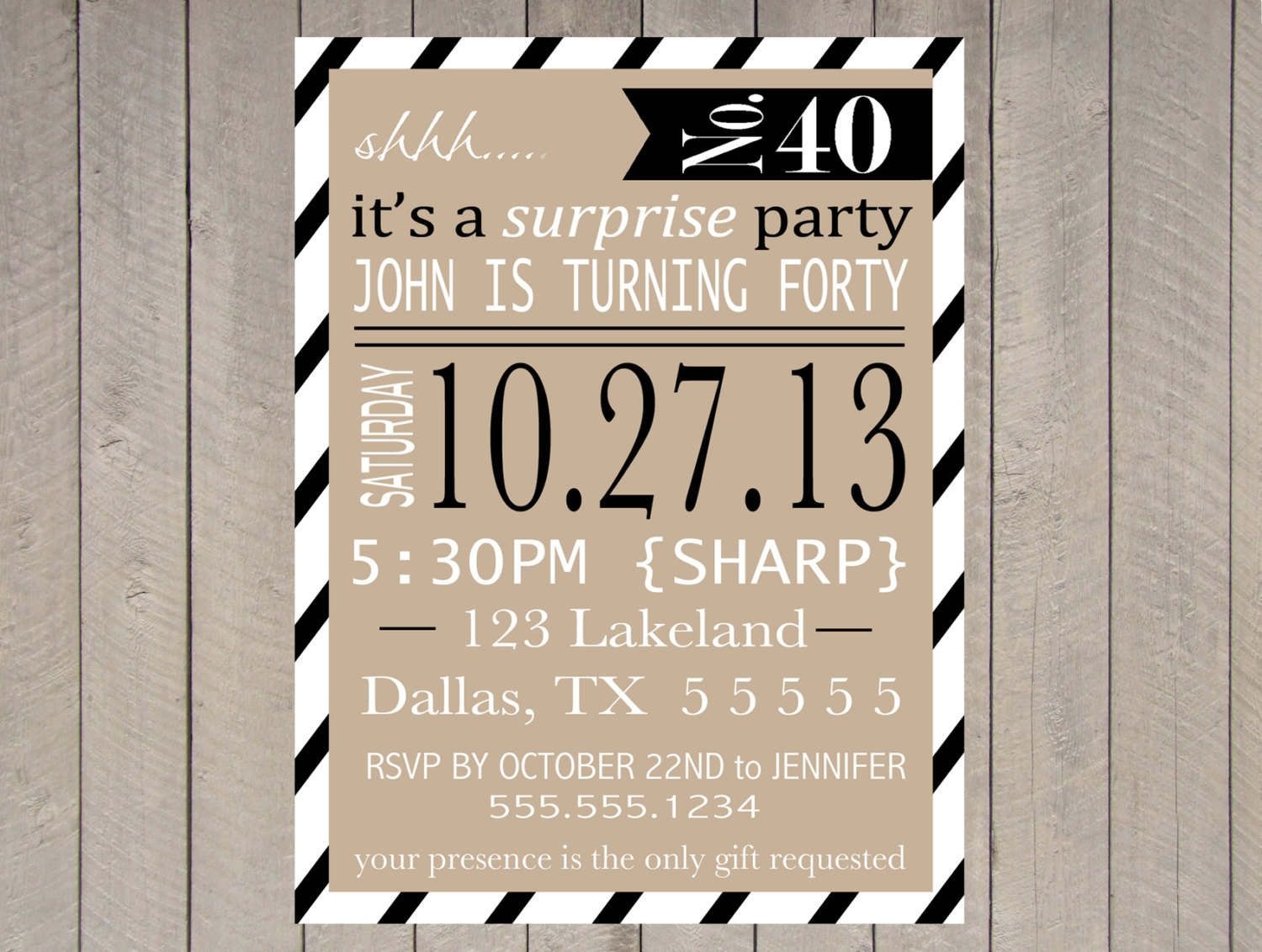 Free Printable Surprise Party Invitation Templates | Invitations In - Free Printable Surprise Party Invitation Templates