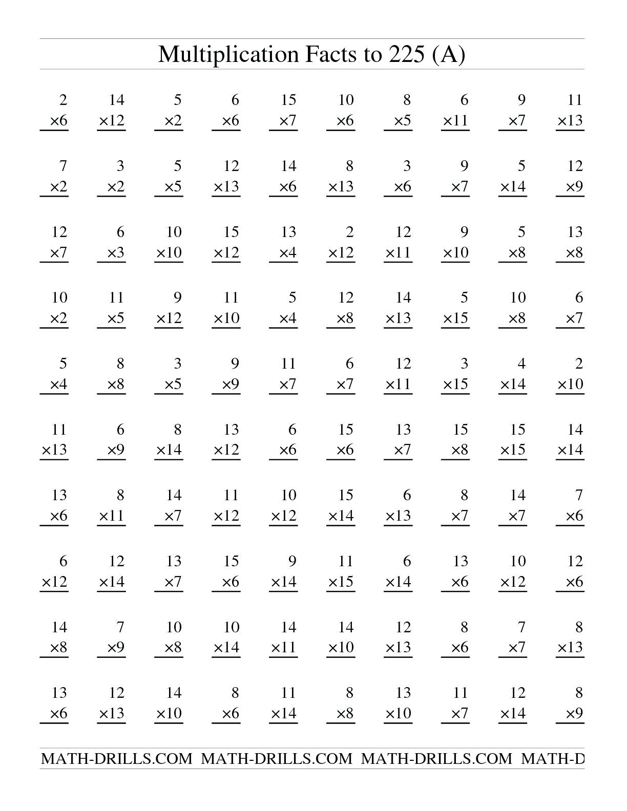 Free Printable Table Number Math Full Size Of Math Worksheets - Free Printable Math Worksheets Multiplication Facts