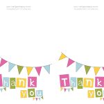 Free Printable Thank You Cards | Bake Sale Flyers – Free Flyer Designs   Thank You Card Free Printable Template