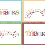 Free Printable "thank You" Cards #thanksgiving #giftofthanks | Oh   Thank You Card Free Printable Template
