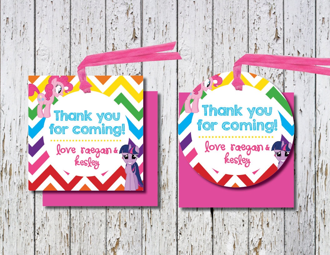 Free Printable Thank You Tags For Birthday Favors – Happy Holidays! - Free Printable Thank You Tags For Birthday Favors