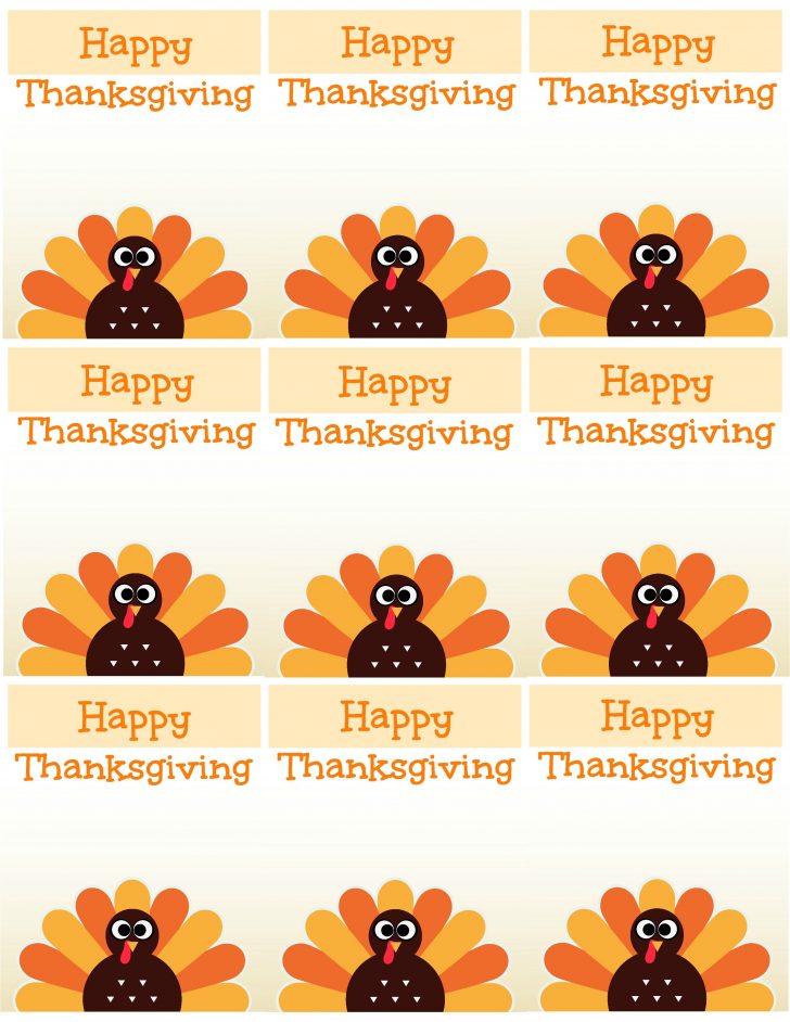 Free Printable Thanksgiving Place Cards To Color