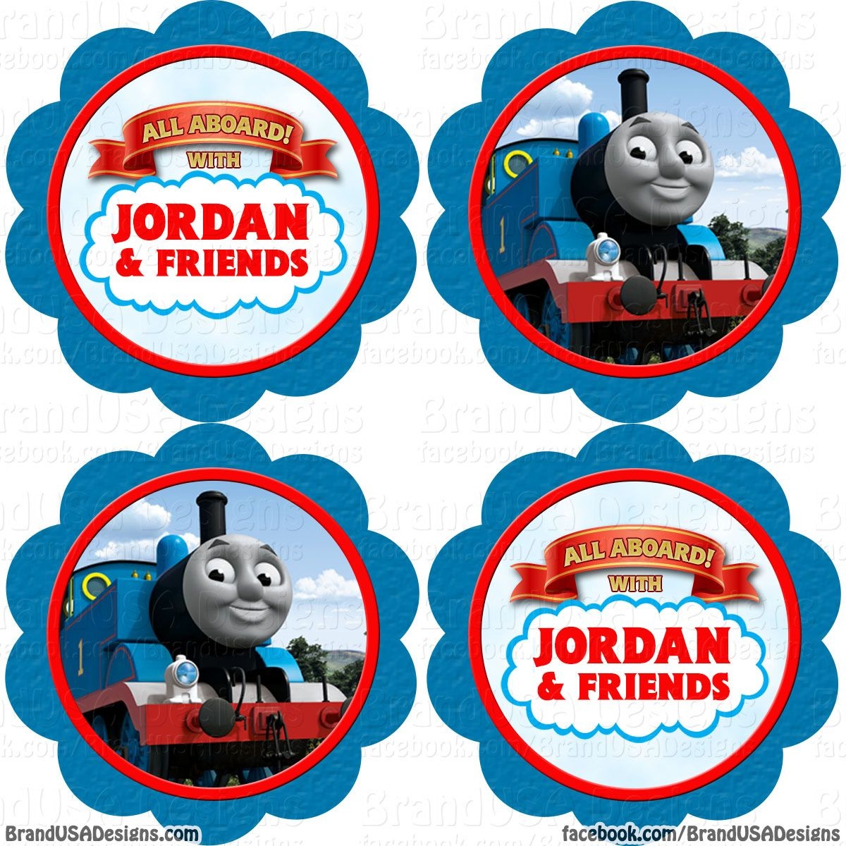 Free Printable Thomas The Train Cup Cake Toppers - Google Search - Free Printable Thomas The Train Cupcake Toppers