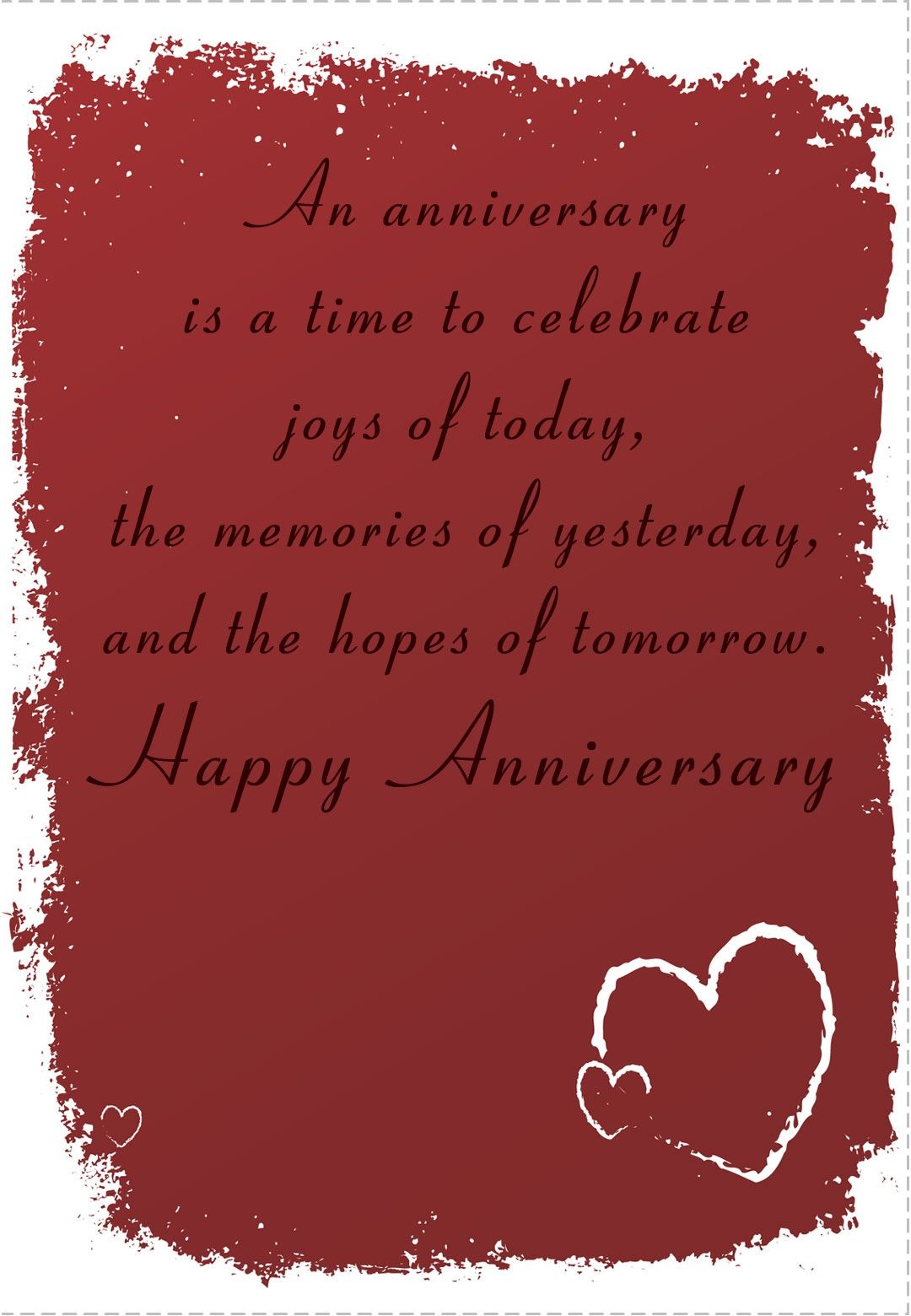 Free Printable &amp;#039;time To Celebrate&amp;#039; Anniversary Greeting Card - Free Printable 50Th Anniversary Cards