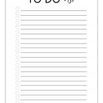 Free Printable To Do Checklist Template   Paper Trail Design   To Do Template Free Printable
