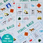 Free Printable Travel Bingo Game   Make Life Lovely   Free Printable Car Bingo