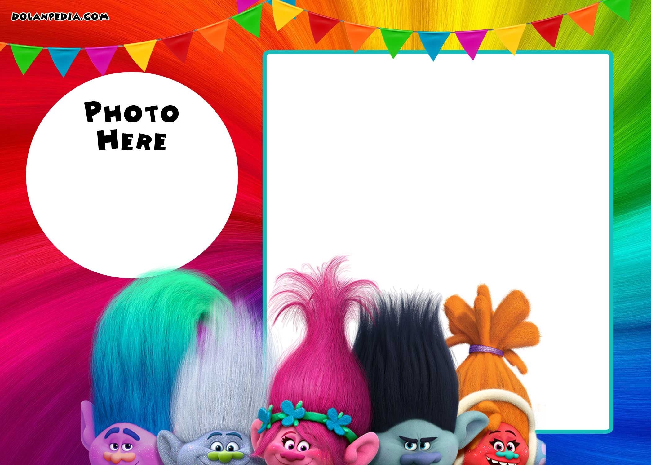 Free Printable Trolls Invitation Template | Trolls | Free Birthday - Free Printable Trolls