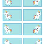 Free Printable Unicorn Party Gift Tag | Kids Gotta Play | Unicorn   Free Printable Gift Name Tags