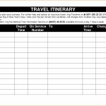 Free Printable Vacation Itinerary – Bino.9Terrains.co 7 Day Travel   Free Printable Itinerary