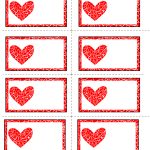 Free Printable Valentines Day Labelsann | Sunday School   Free Printable Heart Labels